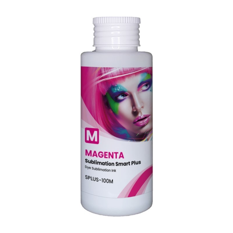 Tinta de sublimação Smart Plus da GlopInk, 100 ml magenta