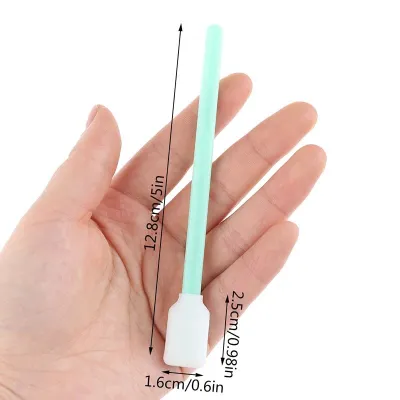 Cotonetes para limpeza de cabeçotes e injetores de impressoras, 50 unidades de 12,8 cm 2