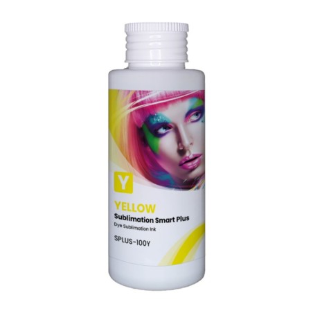 Tinta de sublimación Smart Plus de GlopInk, botellas de 100 ml amarillo