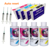 604XL cartuchos recargables y 4 tintas de sublimación para Epson XP-2200, XP-3200, XP-4200, WF-2910