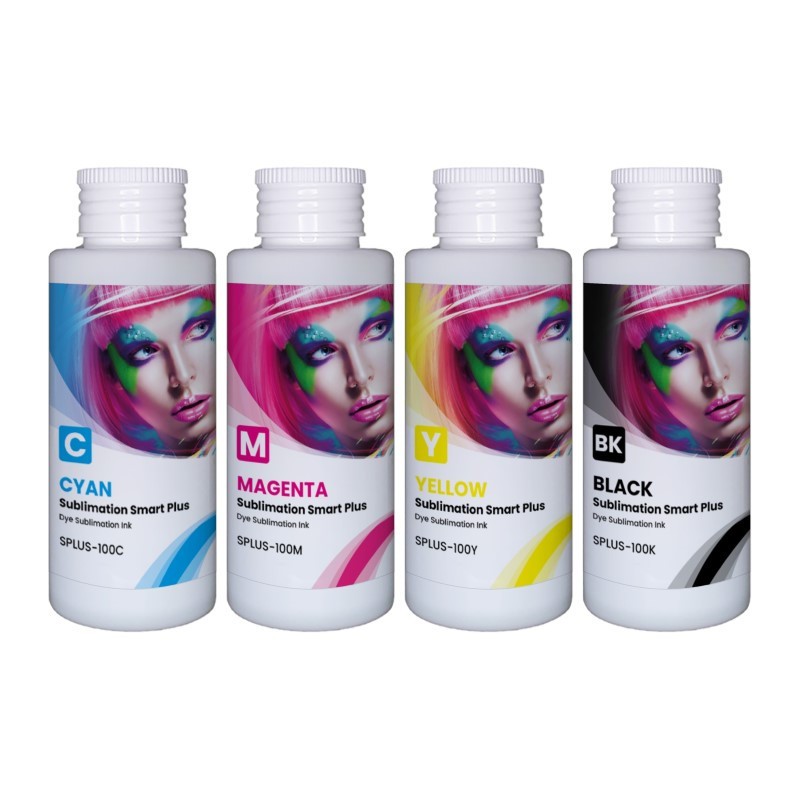 4 encres à sublimation Smart Plus de GlopInk