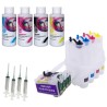 405XL CISS vacío y 4 tintas de sublimación para Epson WF-7310, WF-7830, WF-7840, WF-4830, WF-3820