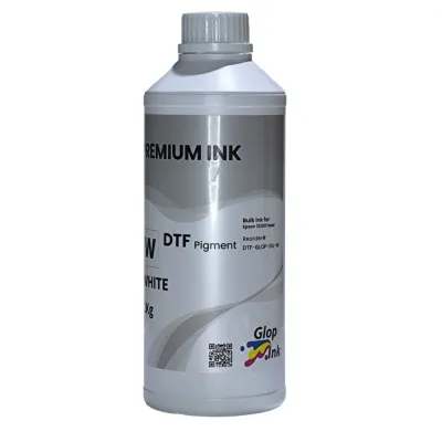 Encre DTF blanche GlopInk 1 litre 2