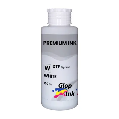 Encre DTF blanche GlopInk 100 ml