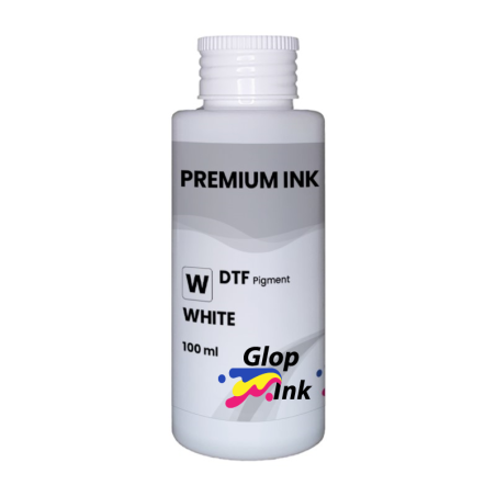 Encre DTF blanche GlopInk 100 ml