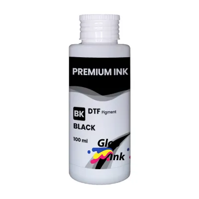 Tinta DTF preta GlopInk 100 ml