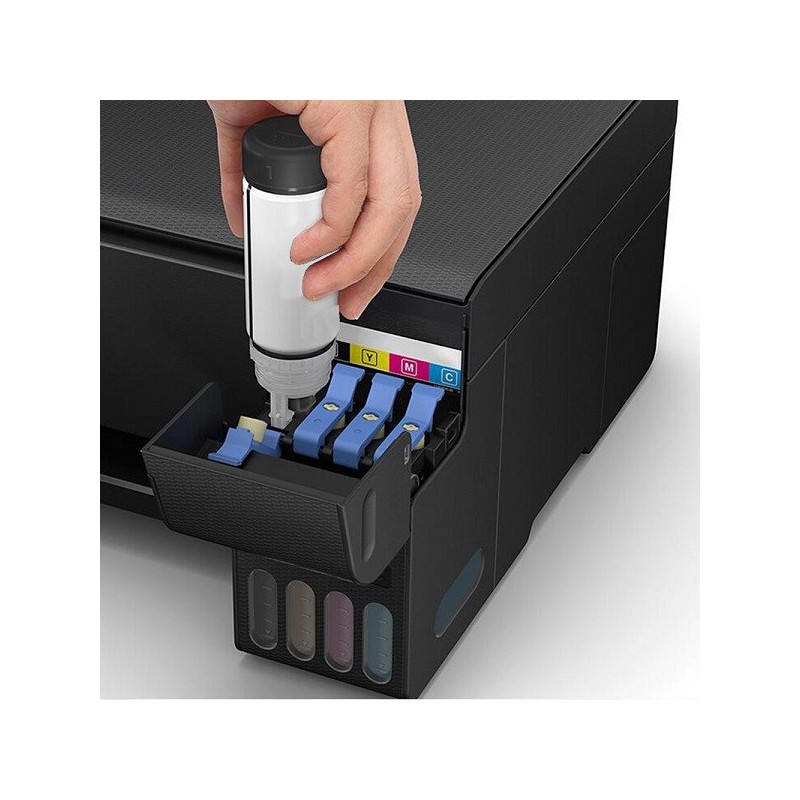 4 Bouteilles vides pour recharger l'encre des imprimantes Epson Ecotank et SureColor de 70 ml