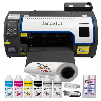 Imprimante DTF A3 Lancelot M1630 Pro XP600 HD (1080) de 5e génération pour textiles 2