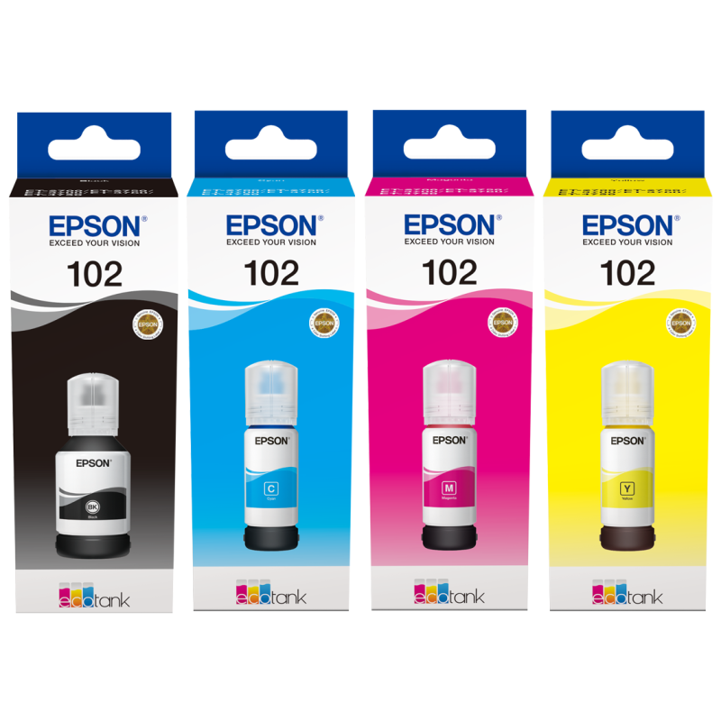 Encre Epson 102 pour Ecotank.