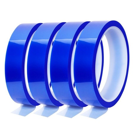 Fita térmica azul, 33 metros x 12 mm