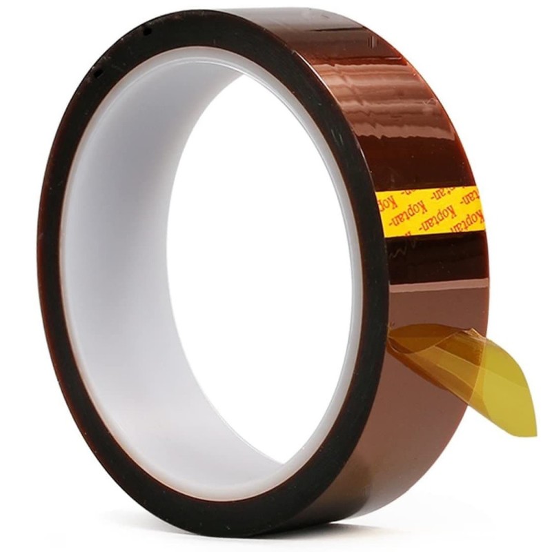 Ruban thermique Kapton brune, 33 mètres