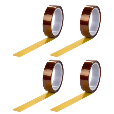 Fita térmica Kapton castanha, 10 mm