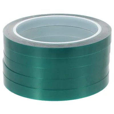 Ruban adhésif thermique Pet vert, 33 mètres x 5 mm 2