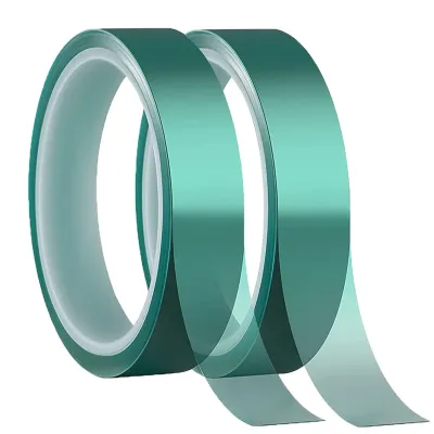 Ruban adhésif thermique Pet vert, 33 mètres x 12 mm