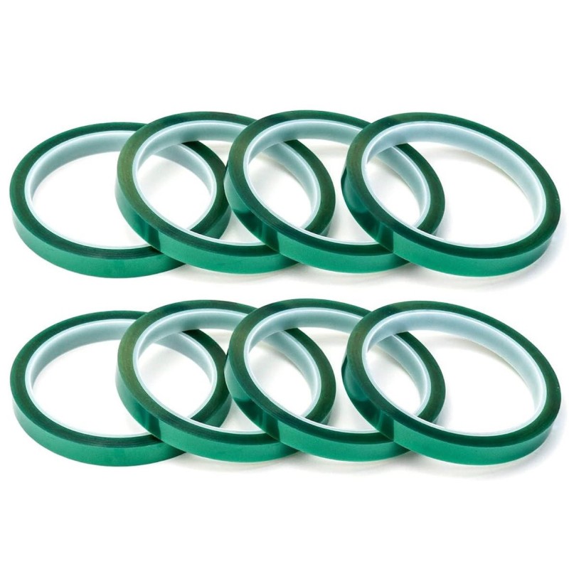 Cinta adhesiva térmica Pet, 33 metros x 12 mm