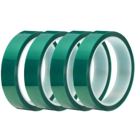 Ruban thermique en PET vert, 33 mètres x 12 mm