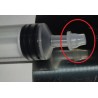 Seringa de 12 ml com ponta de borracha para limpeza de cabeçotes e purga de CISS